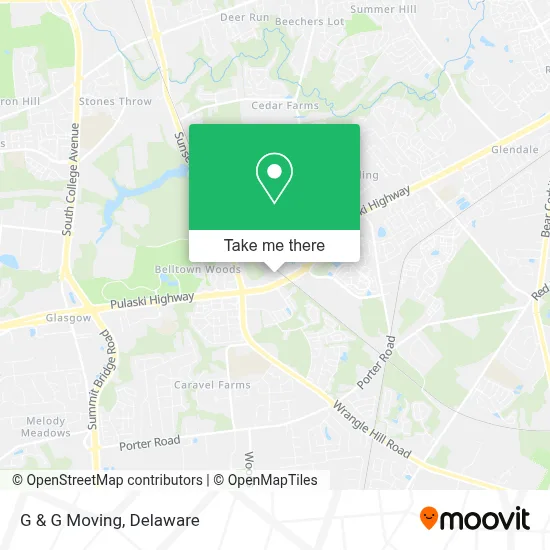 G & G Moving map