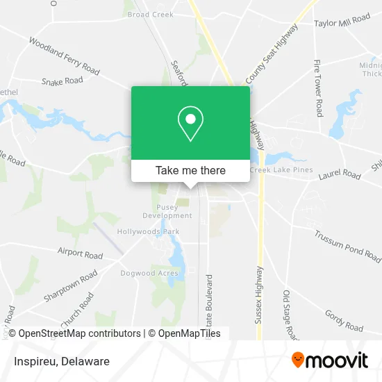 Inspireu map