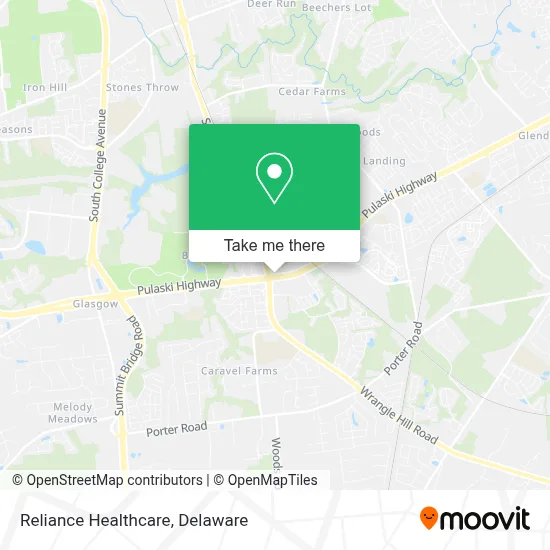 Reliance Healthcare map