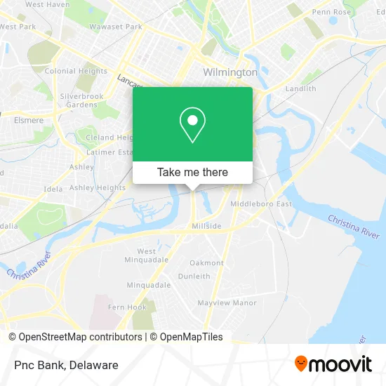 Pnc Bank map