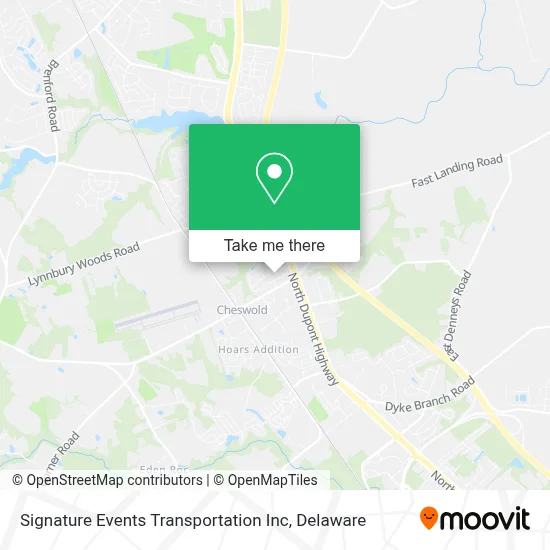 Signature Events Transportation Inc map