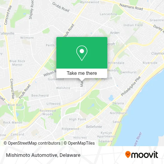 Mishimoto Automotive map