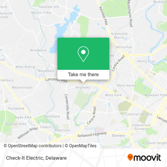 Check-It Electric map