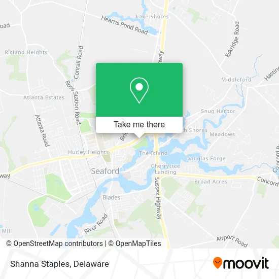 Shanna Staples map