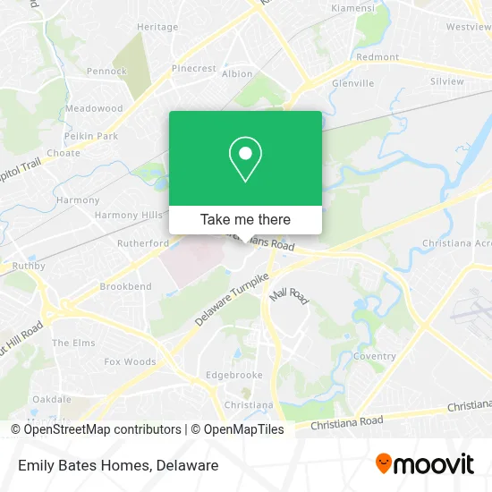 Emily Bates Homes map