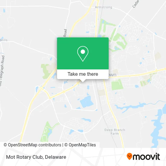 Mot Rotary Club map