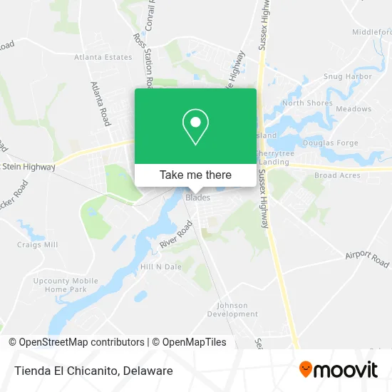 Tienda El Chicanito map