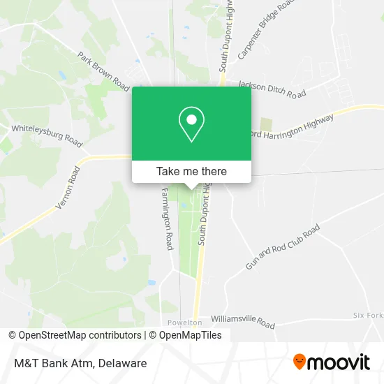 M&T Bank Atm map