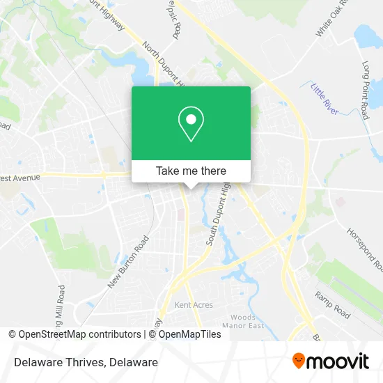 Delaware Thrives map