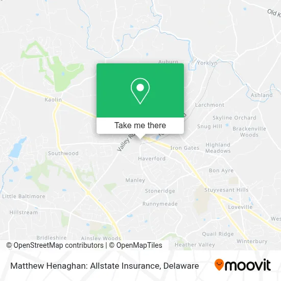 Matthew Henaghan: Allstate Insurance map