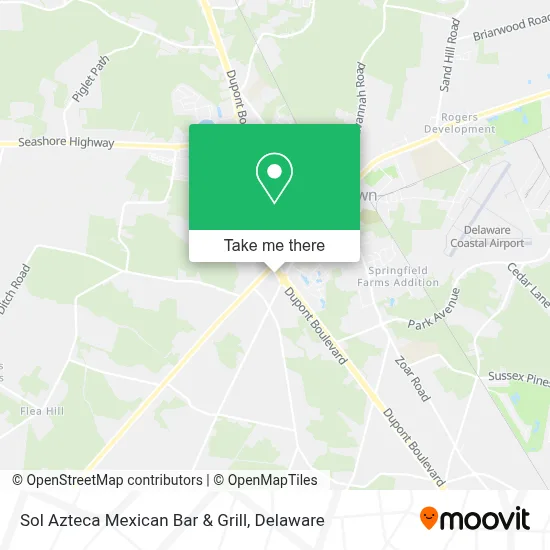 Sol Azteca Mexican Bar & Grill map