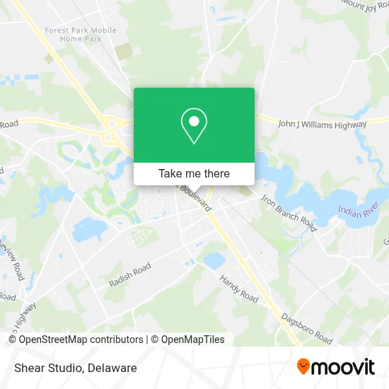 Shear Studio map