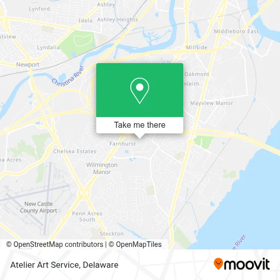 Atelier Art Service map