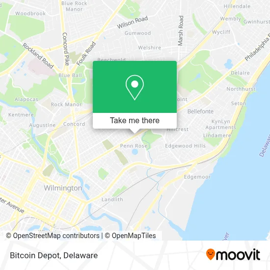 Bitcoin Depot map