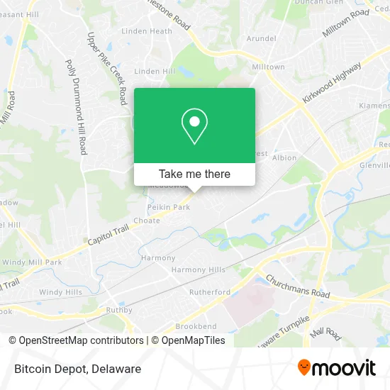Bitcoin Depot map