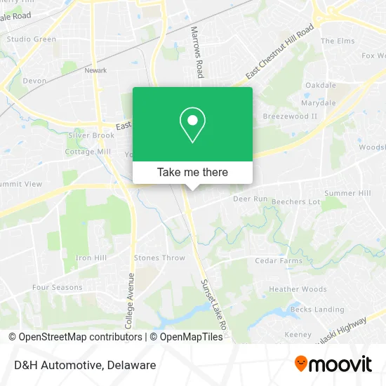 D&H Automotive map