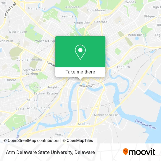 Atm Delaware State University map