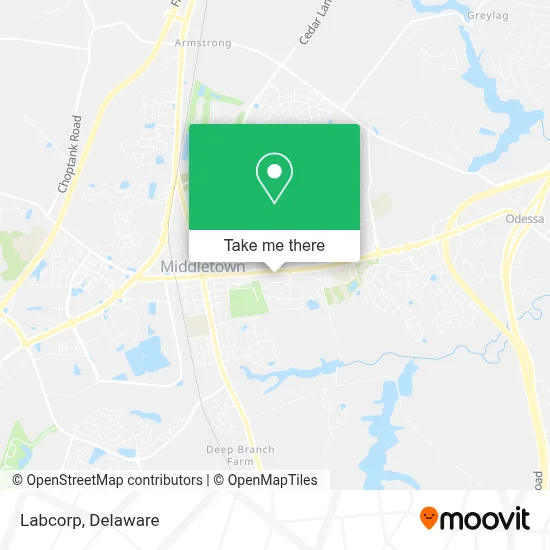 Labcorp map
