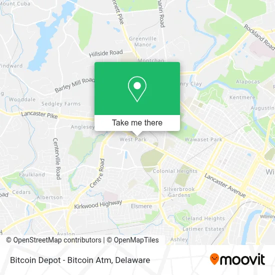 Bitcoin Depot - Bitcoin Atm map