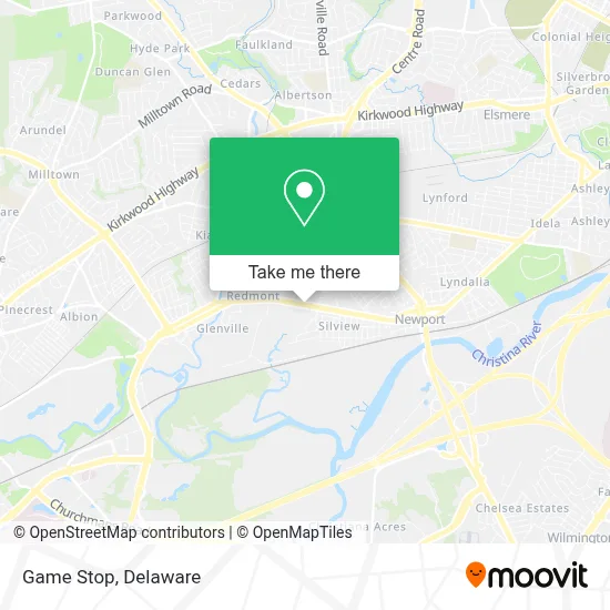 Game Stop map