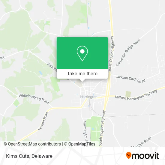 Kims Cuts map