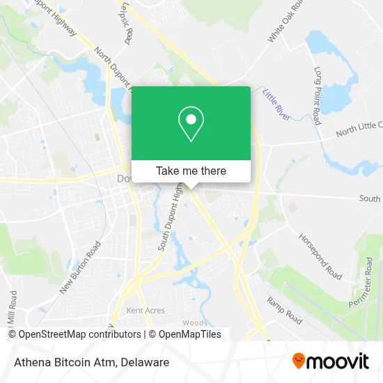 Athena Bitcoin Atm map