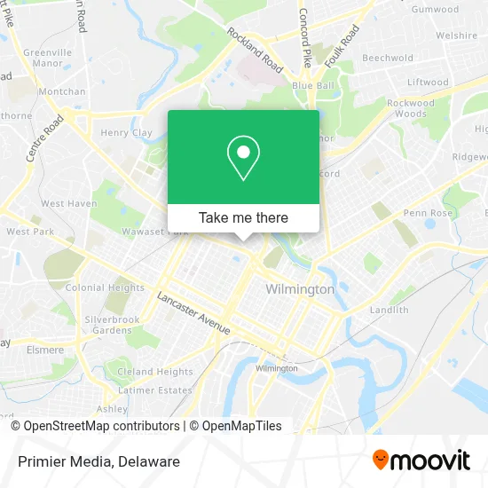 Primier Media map
