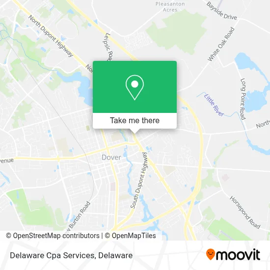 Delaware Cpa Services map