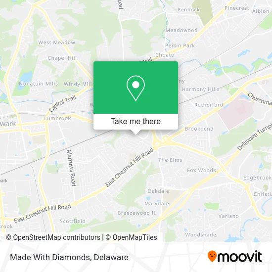 Made With Diamonds map