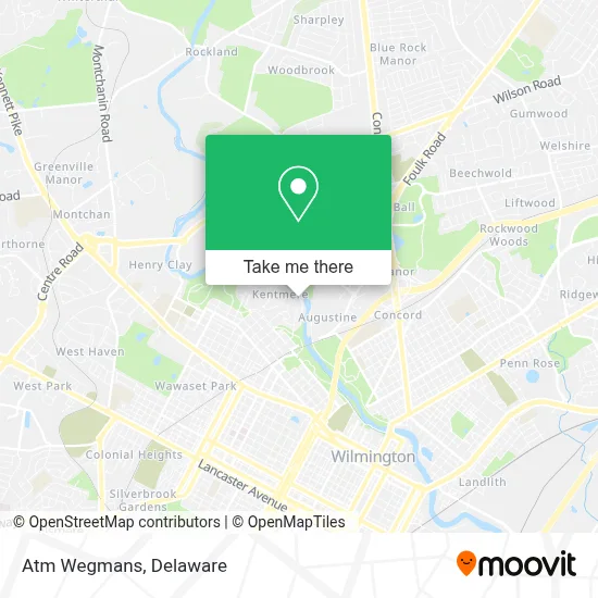 Atm Wegmans map