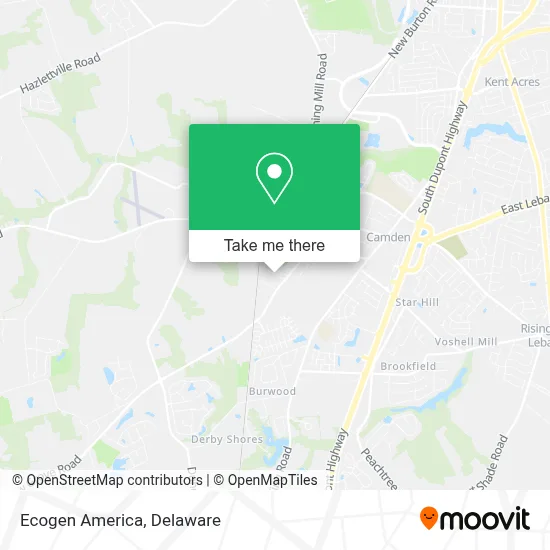 Ecogen America map