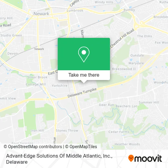 Advant-Edge Solutions Of Middle Atlantic, Inc. map