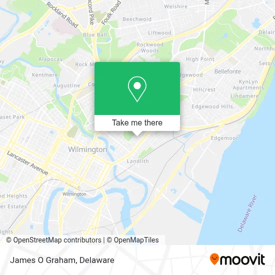 James O Graham map