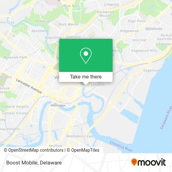 Boost Mobile map
