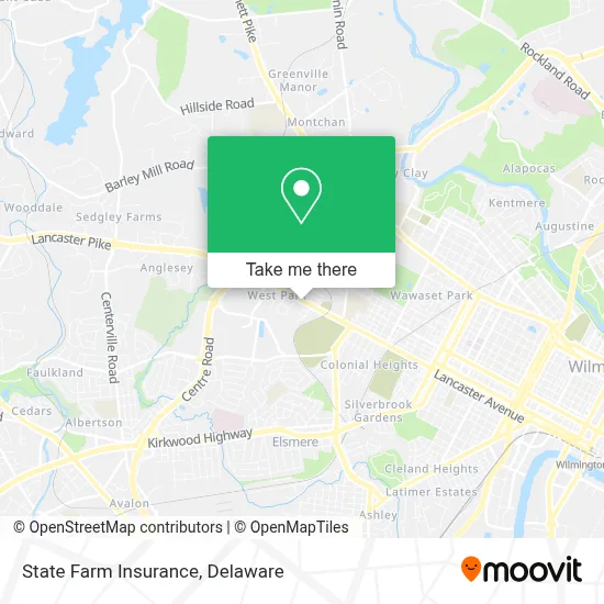 State Farm Insurance map
