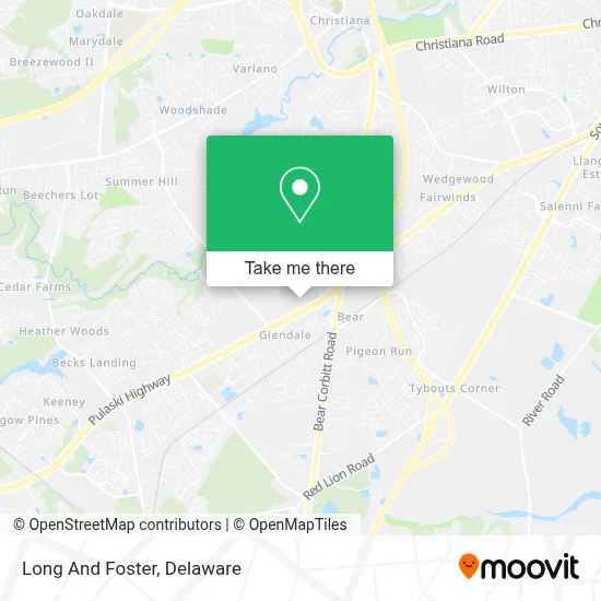 Long And Foster map