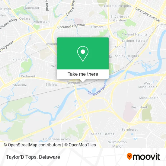 Taylor'D Tops map