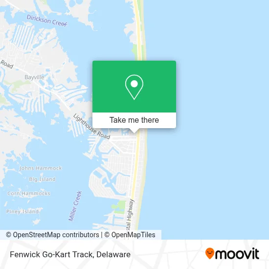 Fenwick Go-Kart Track map