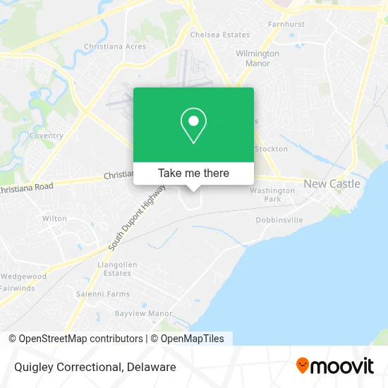 Quigley Correctional map