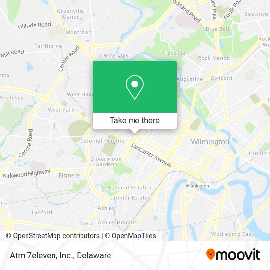 Atm 7eleven, Inc. map