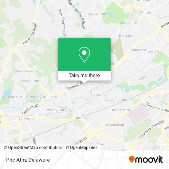 Pnc Atm map