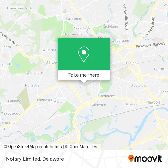 Notary Limited map