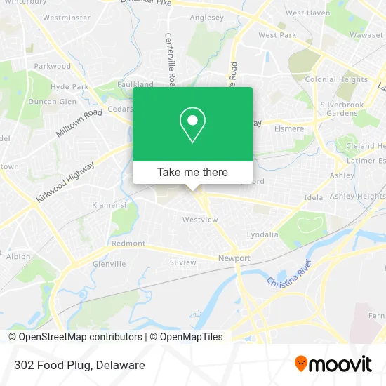 302 Food Plug map
