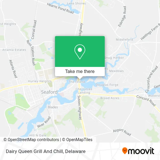 Dairy Queen Grill And Chill map