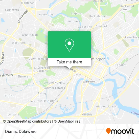Dianis map