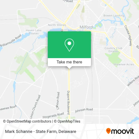 Mark Schanne - State Farm map