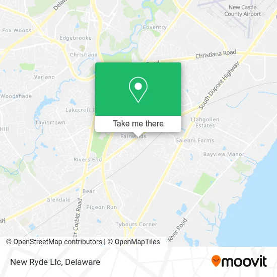 New Ryde Llc map