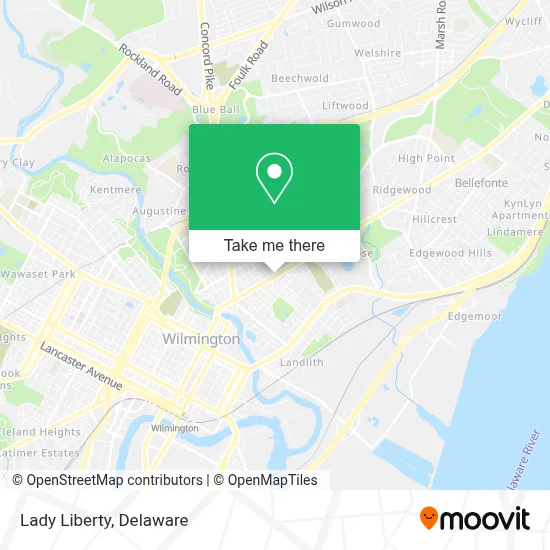 Lady Liberty map