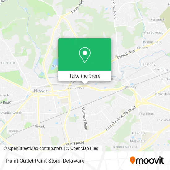 Paint Outlet Paint Store map