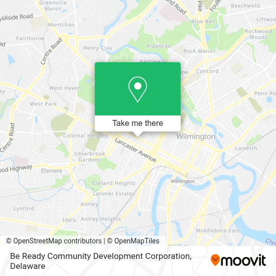 Be Ready Community Development Corporation map